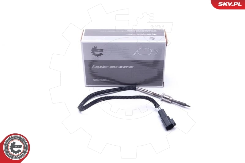 Sensor, exhaust gas temperature